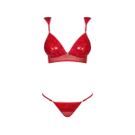 Exclusives BH-Set rot ohne Model Frontansicht